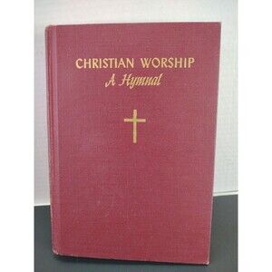 Christian Worship A Hymnal RSV Bible Text Vintage Songbook 1979 Red Hardcover